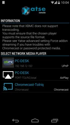 Yatse Stream Plugin android App screenshot 1